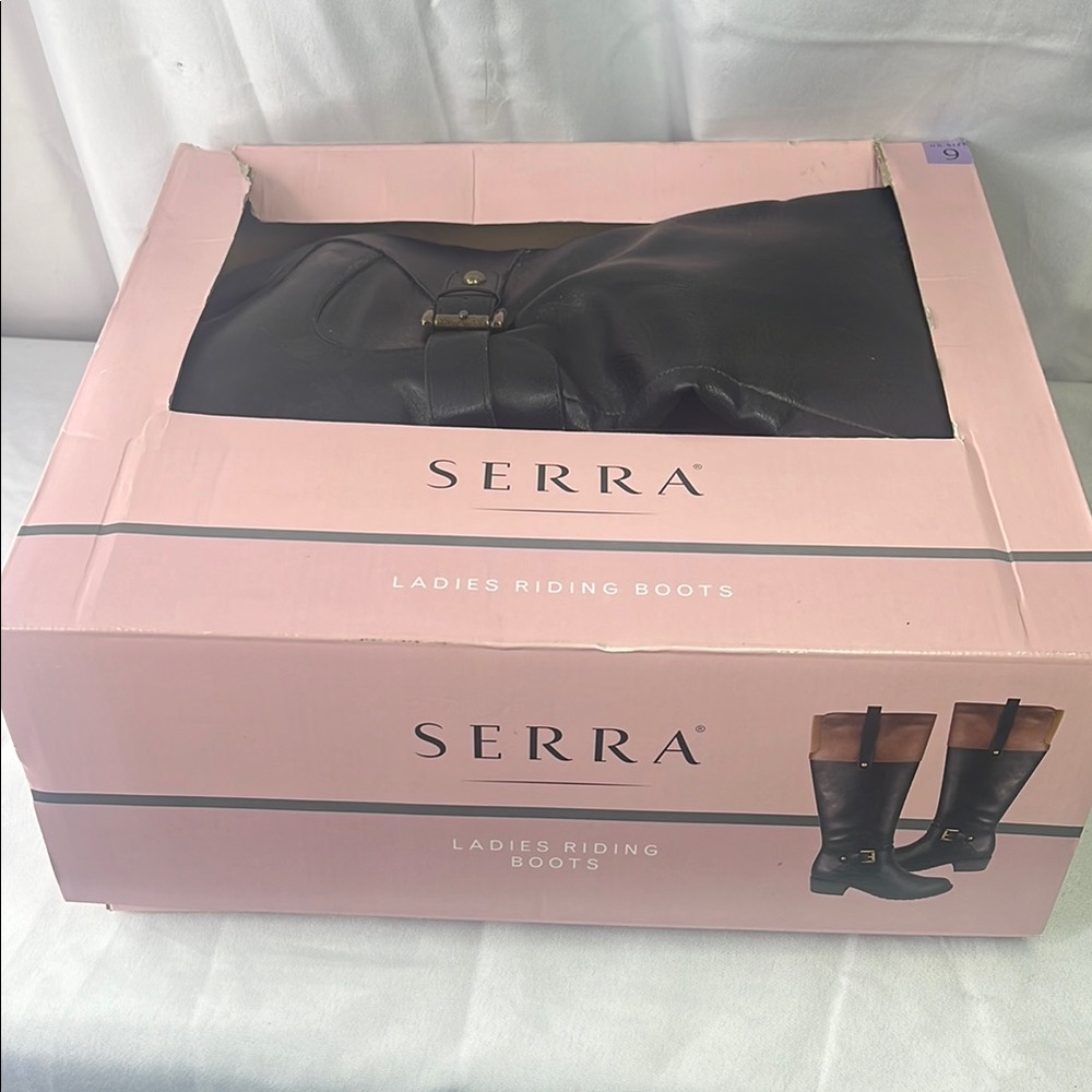 Serra Ladies Riding Boots - Black